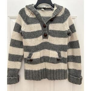 COPY - J. Crew Wool/Alpaca Blend Fuzzy Warm Sweater/Hoodie  Women’s Medium